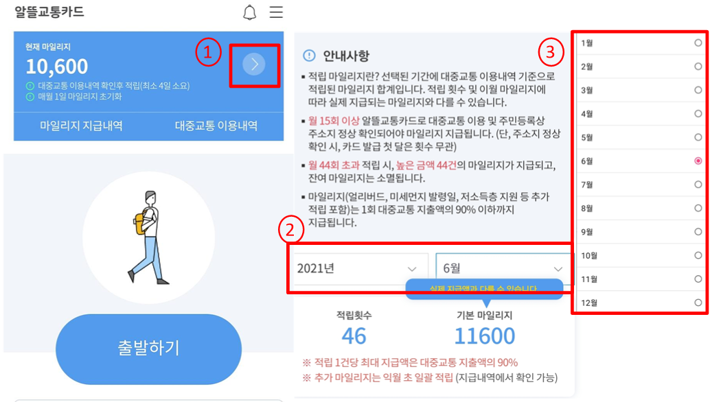  매월 현금 만원 돌려받는 알뜰교통카드 신청방법과 사용 리뷰 - 5