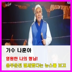 테스형! 가수 나훈아의 음주운전 가짜뉴스는 명예훼손이고 살인행위이다.