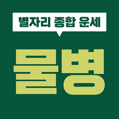  [별자리 종합 운세] 물병자리 성격, 심리, 기질, 직업, 재물, 금전, 사랑, 연애, 궁합