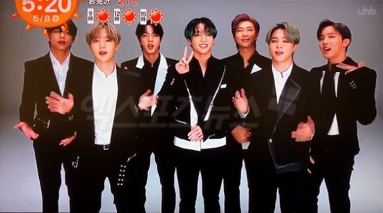  방탄소년단, 일본 방송 출연 '정국 자작곡x새 앨범 기대 해달라'