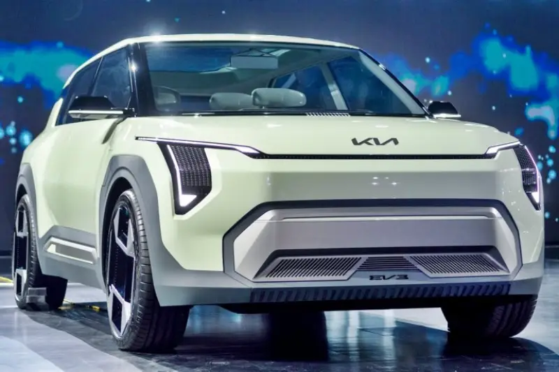 기아 EV3 전시품