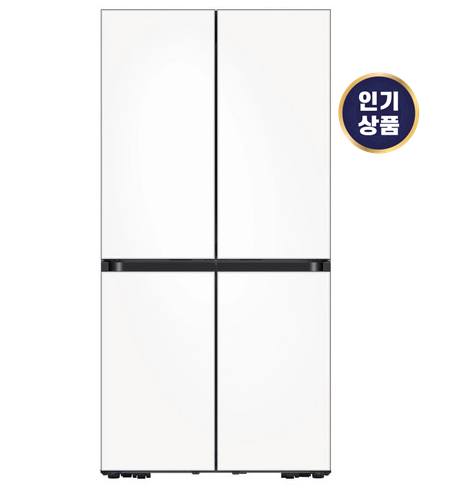  RF60C9011AP RF60C9013W6 삼성전자 비스포크 4도어 냉장고 글라스 키친핏 615L 추천