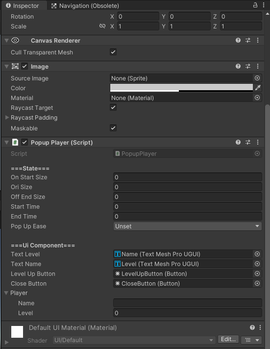 [Unity] 팝업을 관리하는 Manager