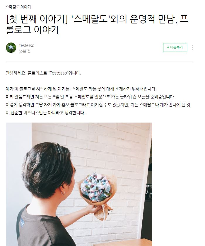  8월 말 혹시? 방탄소년단(BTS) 팬들 궁예케하는 '스메랄도' 블로그 업데이트