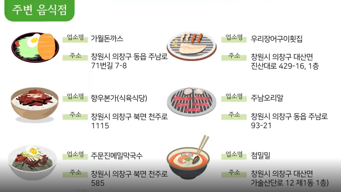 동부마을 주변음식점