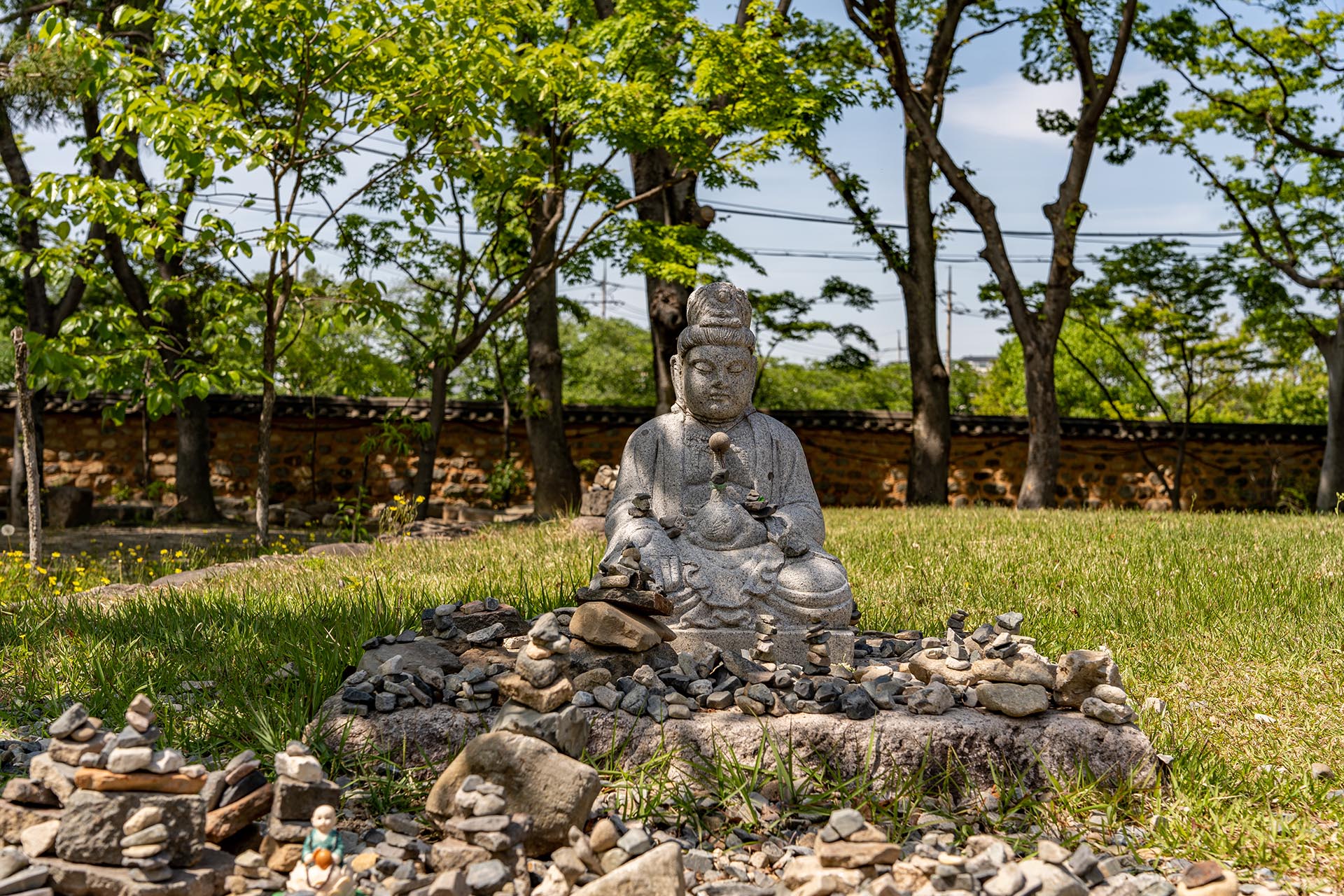 경북 경주 분황사 - 모전석탑 청보리 양귀비 - 분황사 모습 경주 분황사