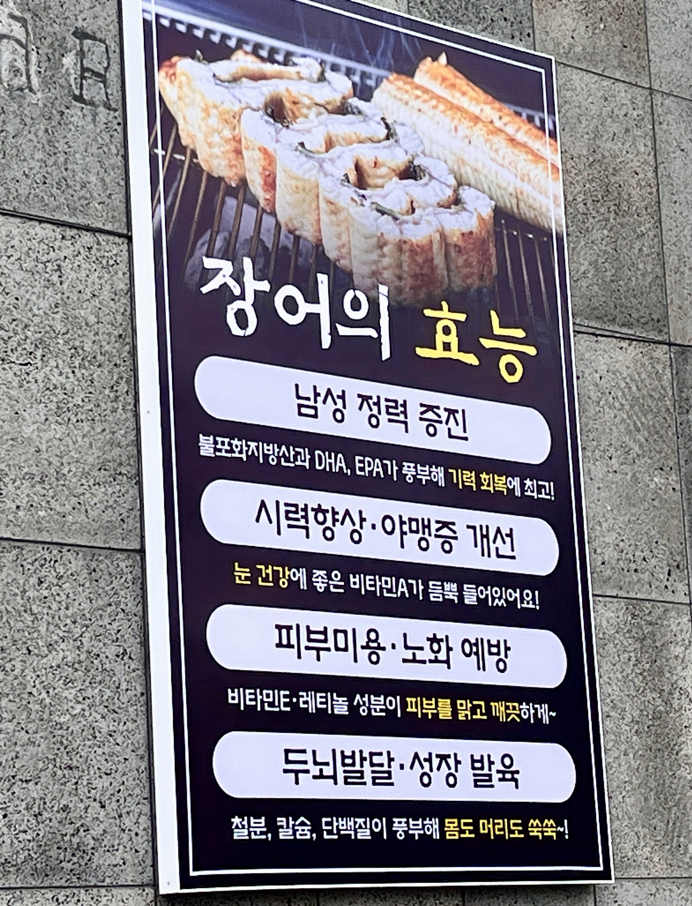 장어의 효능