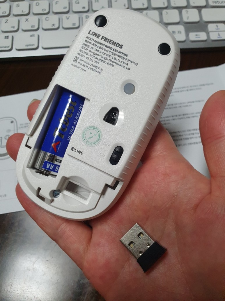 블루투스 마우스 추천♡라인프렌즈 코니 블루투스마우스♡ 16