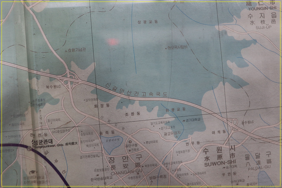 김포 전철노선도 5호선 김포공항역에 설치된, 8