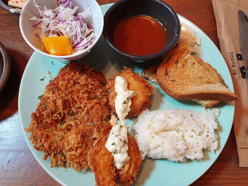 당진 담소 돈까스 세트