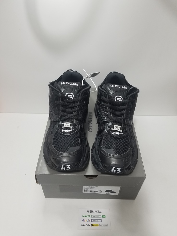 [BALENCIAGA] 발렌시아가 러너 7.0 스니커즈 블랙 남녀공용 (OK공장)