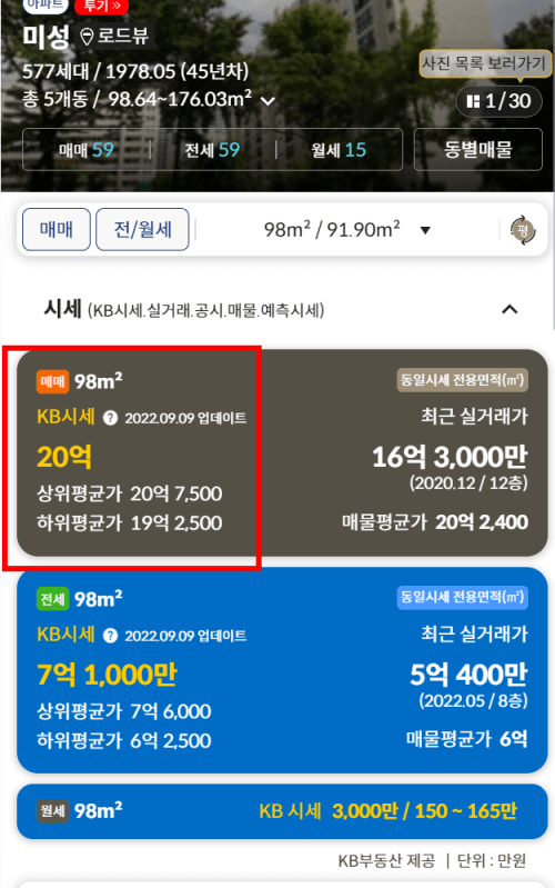 아파트시세