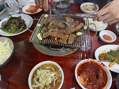  [천호/성내 맛집] 숯불돼지갈비전문 마포집 (소고기국밥 맛집)