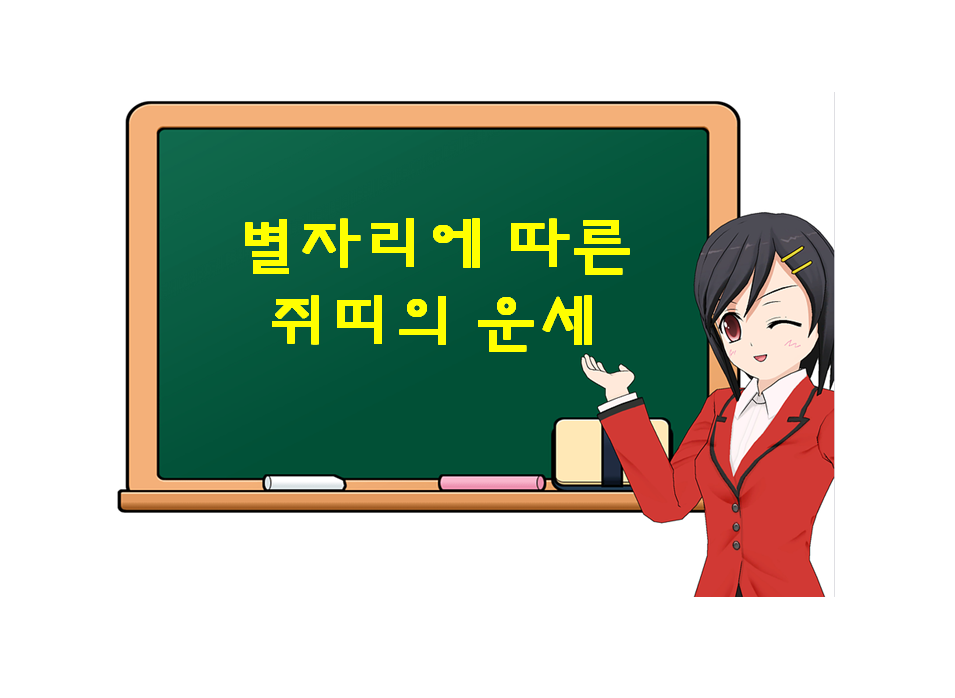  쥐띠, 별자리에 따른 운세가 궁금하다면?