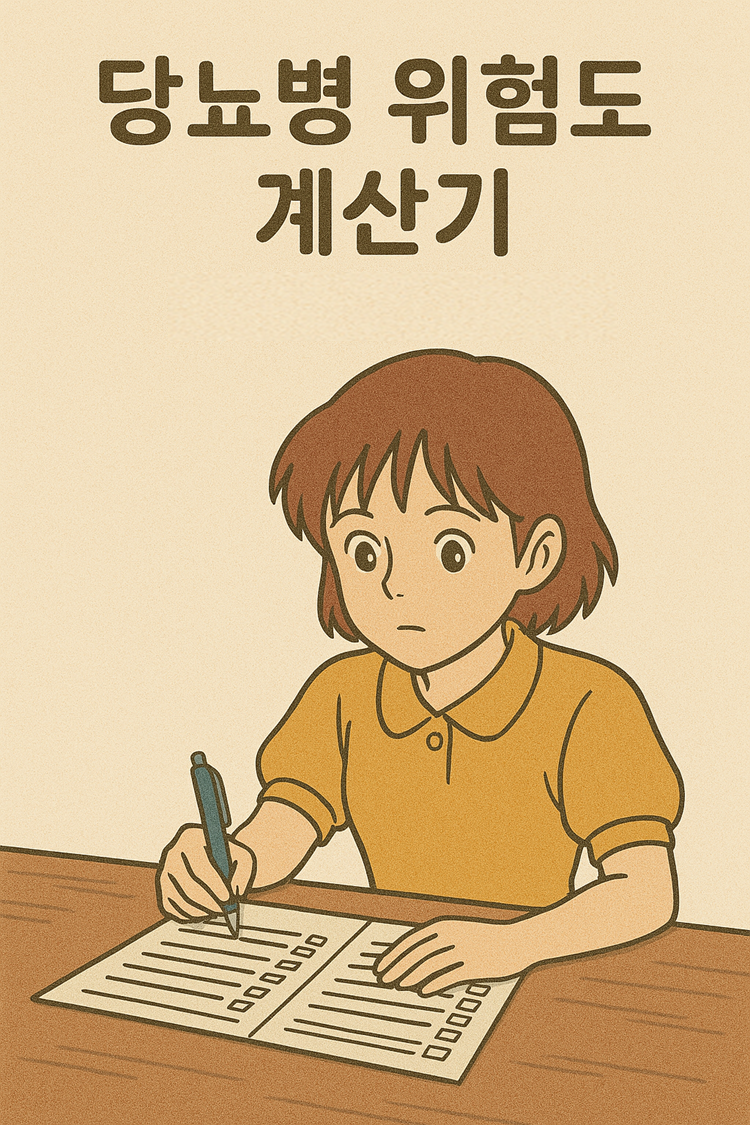 당뇨병 위험도 계산기