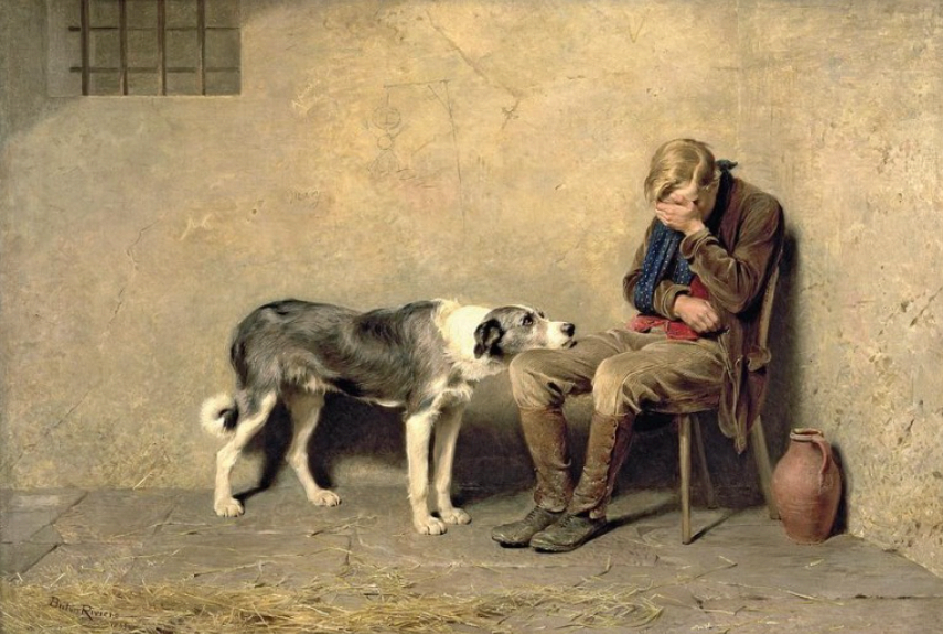브리튼 리비에르&#44; 신뢰(1869)