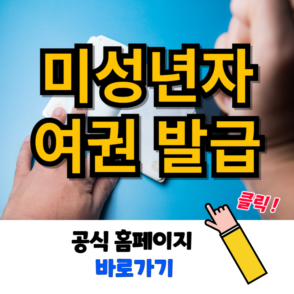 미성년자 여권 발급
