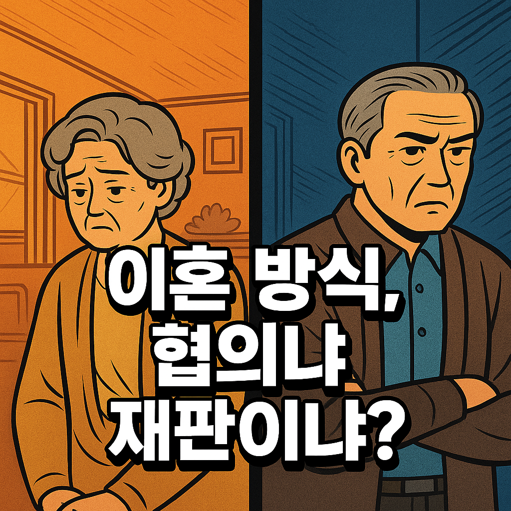 협의이혼과 재판이혼의 차이 관련이미지