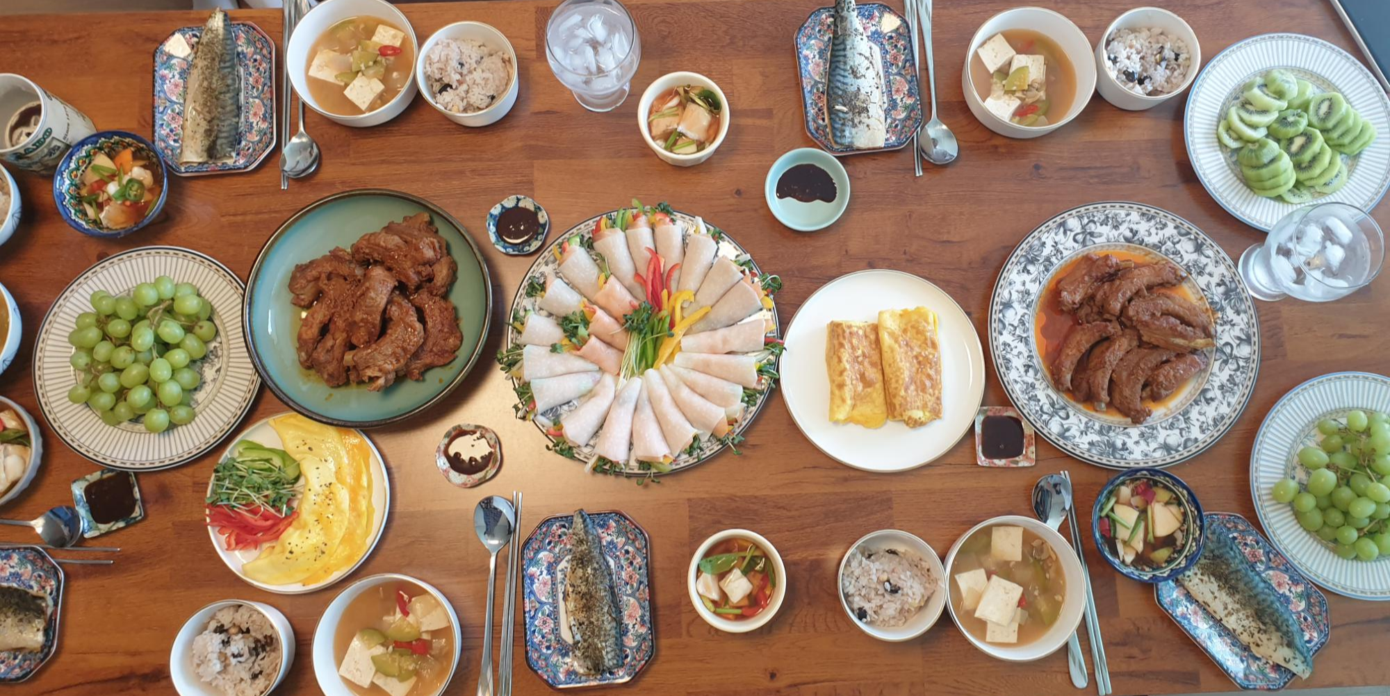  동생 남자친구 초대 요리