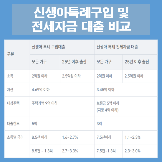 신생아특례대출-조건