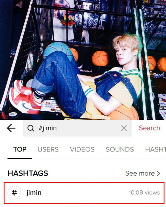  방탄소년단 지민, 틱톡 '#jimin' 100억 뷰 돌파! 폭발적인 영향력 놀라워!