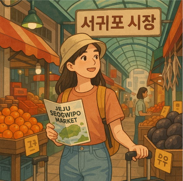 20대 여행자를 위한 제주 서귀포 시장 투어