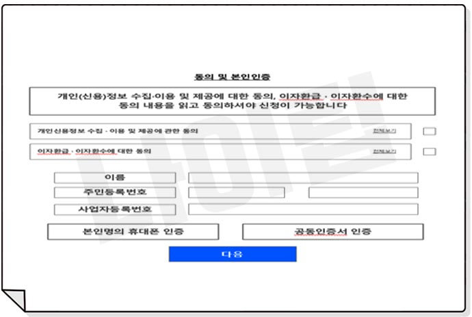 소상공인 대출 이자 환급