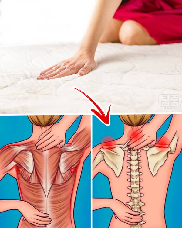 침대 매트리스 수명,매트리스 교체 주기,목 어깨 허리 통증