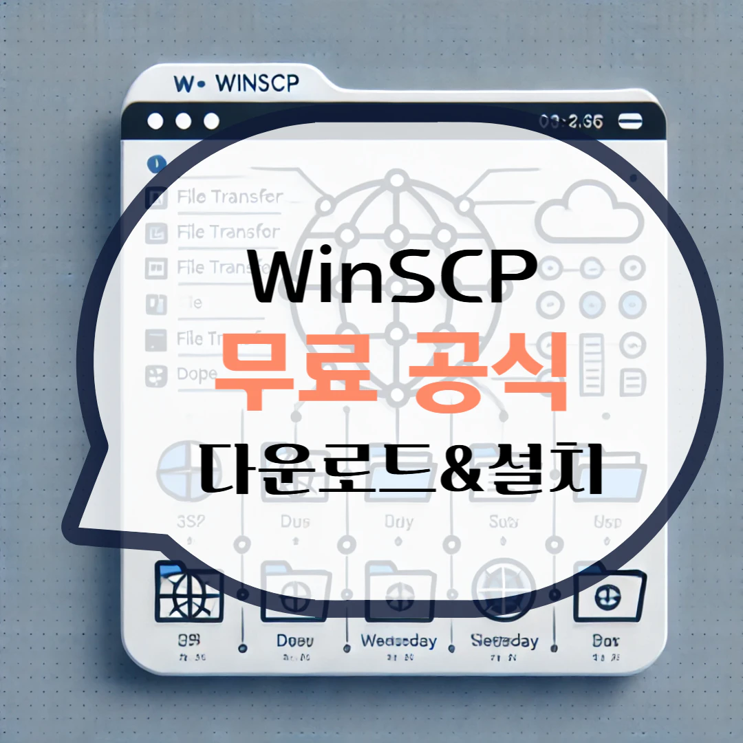 WinSCP 다운로드