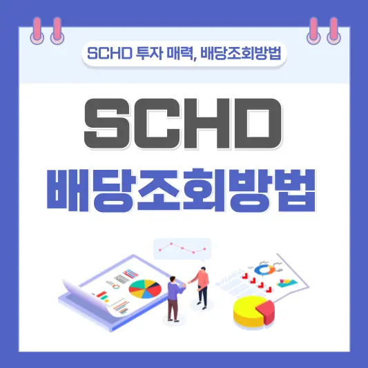 SCHD 배당 조회 방법