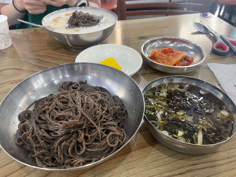 금암소바의-메밀소바