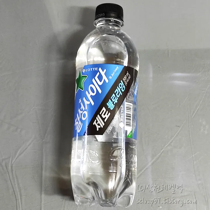 칠성사이다 블루라임 제로 칼로리