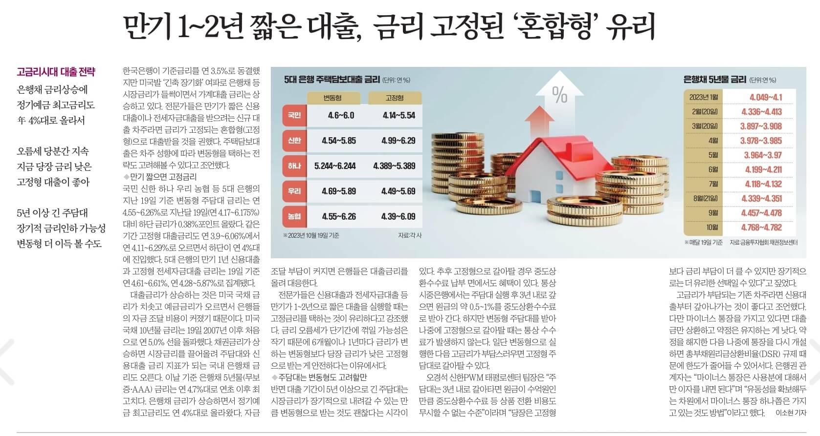 10월 23일 월 신문스크랩