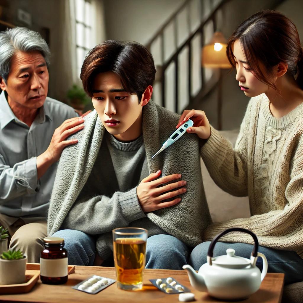 o 형 독감 증상