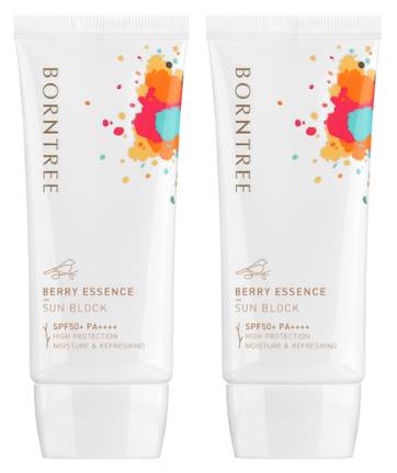 본트리 베리 에센스 선블럭 SPF50+ PA++++&#44; 50ml&#44; 2개