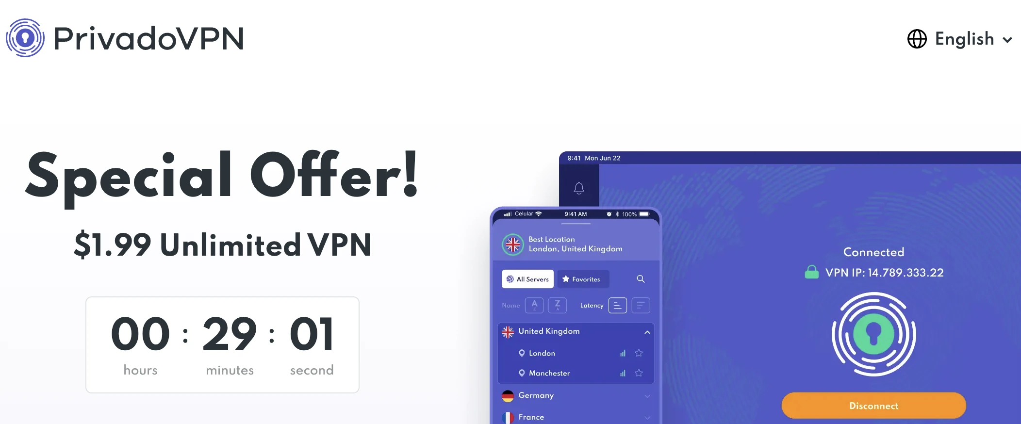 Privado VPN (프리바도)