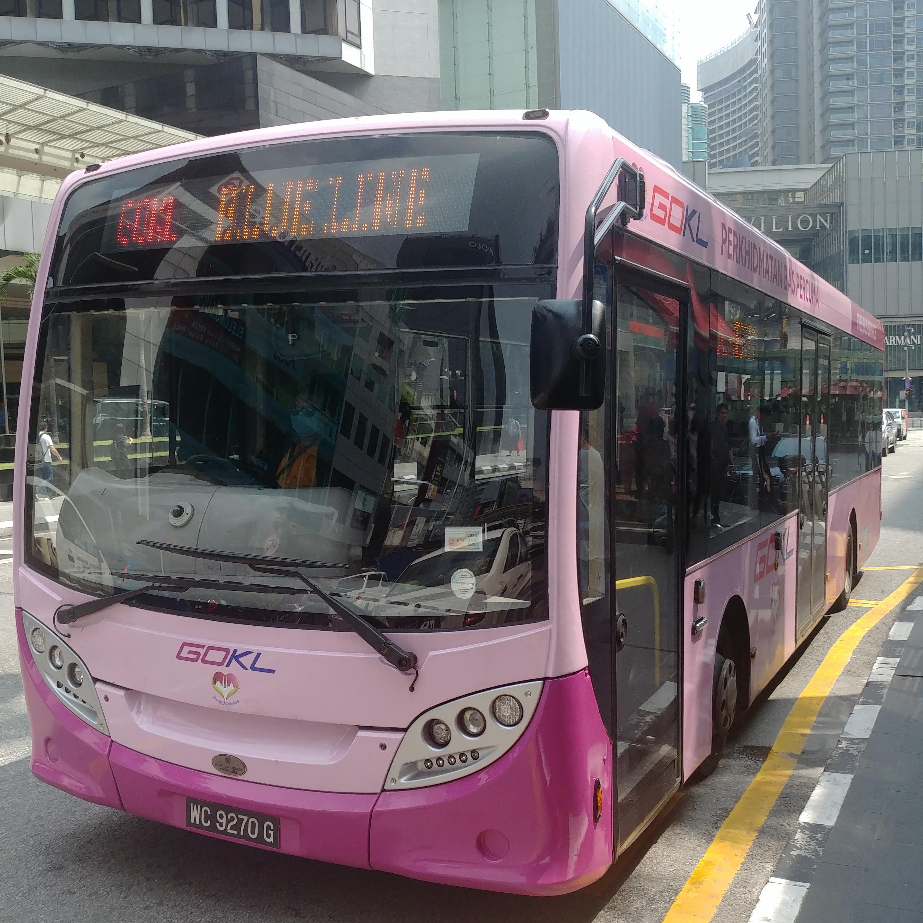 쿠알라룸푸르 여행 꿀팁 GOKL 무료순환 버스타고 여행해보자!