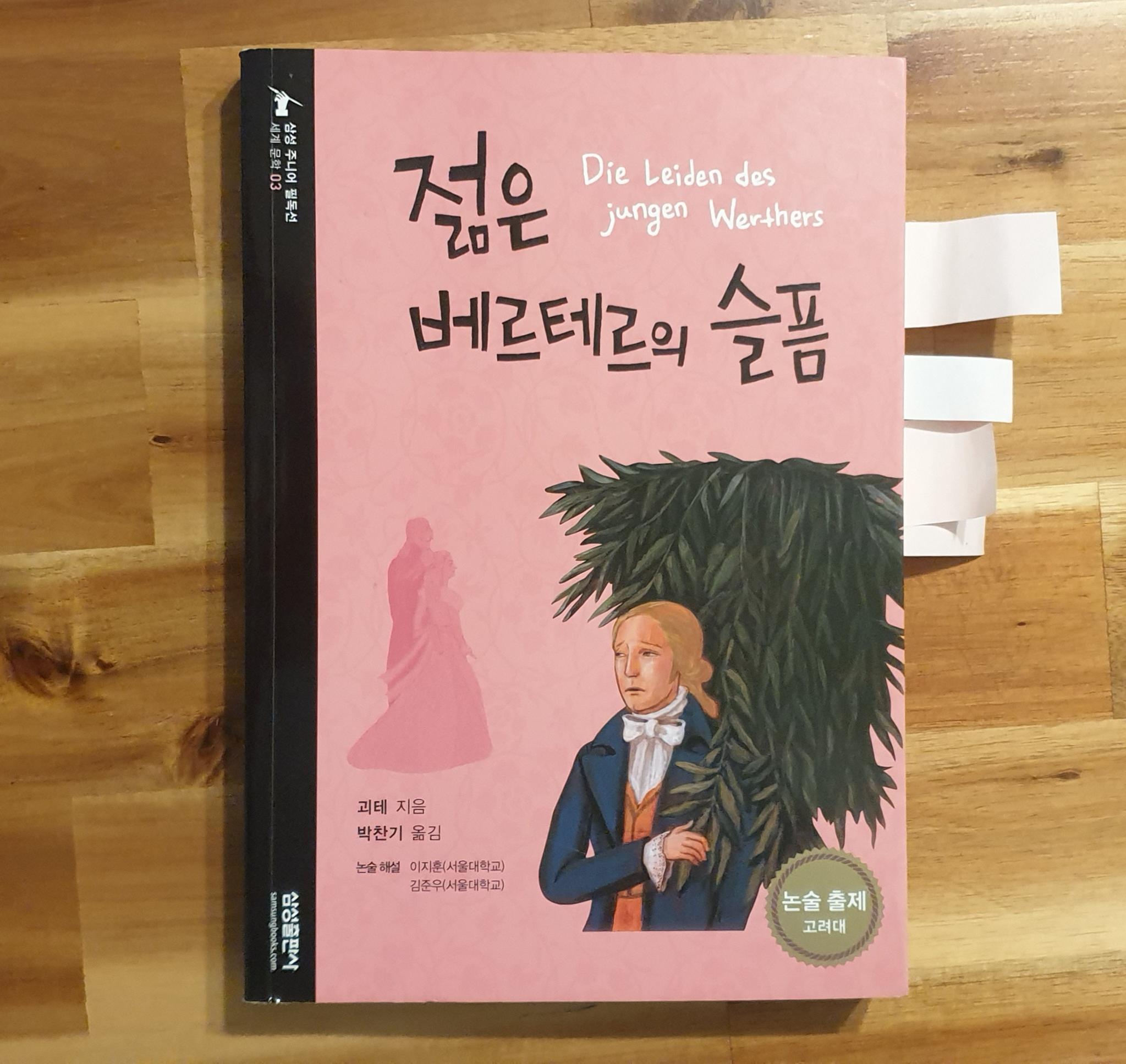  [40대에 읽는 문학필독선] 젊은 베르테르의 슬픔