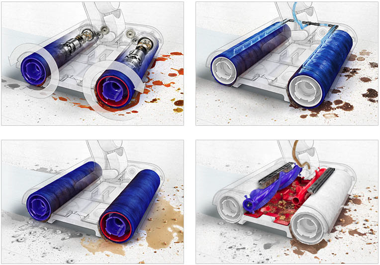 다이슨 물걸레 청소기 - 물걸레와 진공청소를 동시에