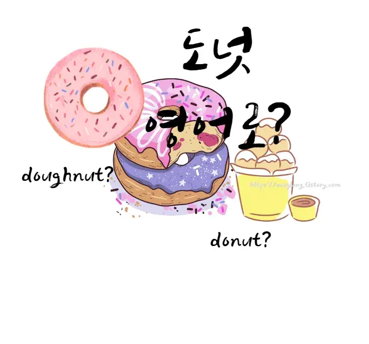 도넛-영어-로-doughnut-donut