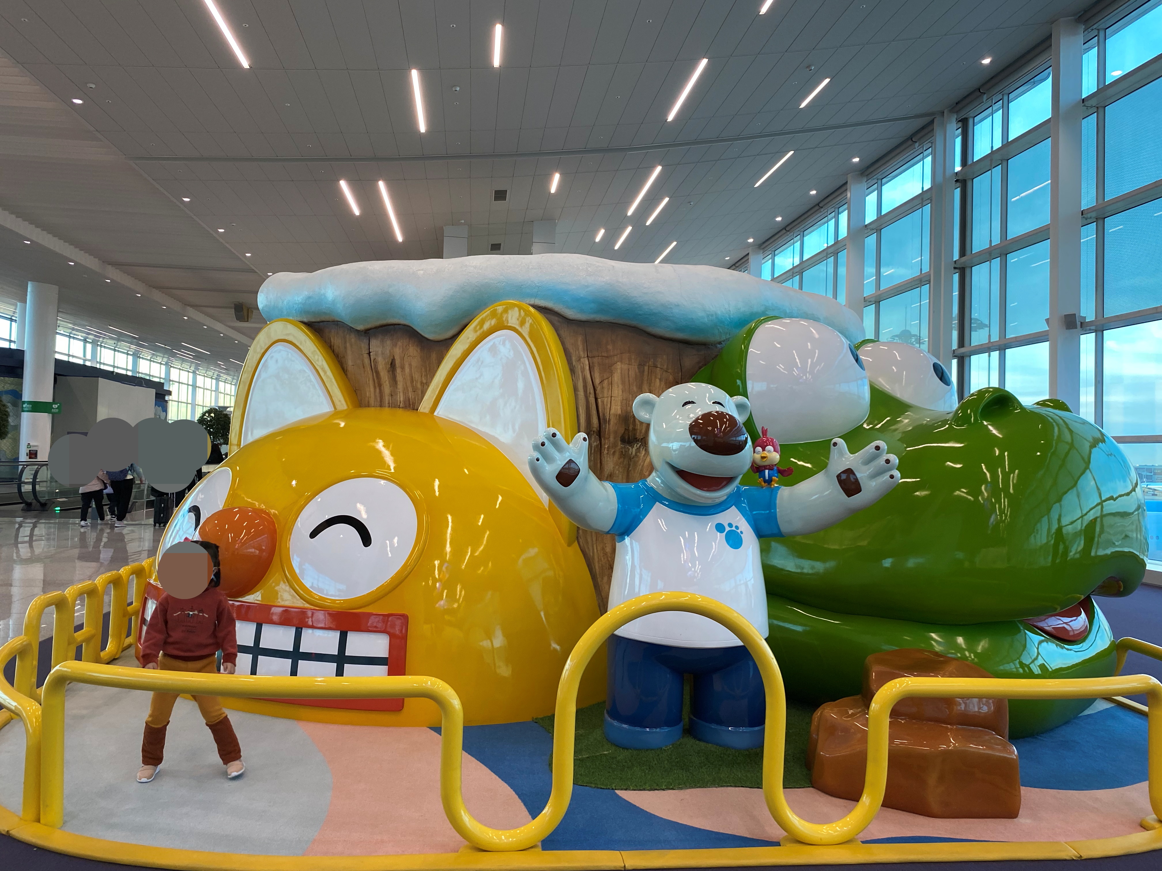  인천국제공항 제1여객 터미널 ,제2여객 터미널 키즈존 전부 위치 안내(제2터미널 뽀로로 키즈존 후기)