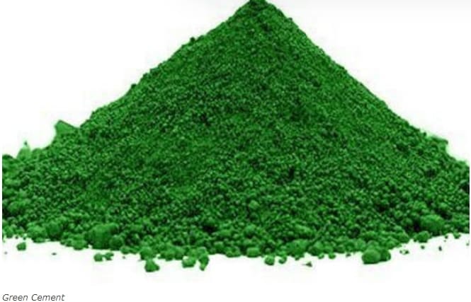  그린 시멘트의 장점은 무엇인가....지속가능한 건축에 적합한 재료 Green Cement- Right Ingredient For Sustainable Construction