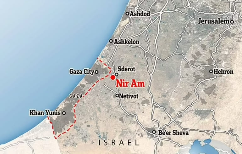 25세 이스라엘 여성&#44; 하마스 전사 20여명 사살 주도 VIDEO: Israeli woman Inbar Lieberman&#44; 25&#44; is hailed a hero for saving kibbutz Nir Am from invading Hamas