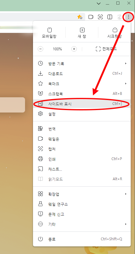 사이드바 이미지