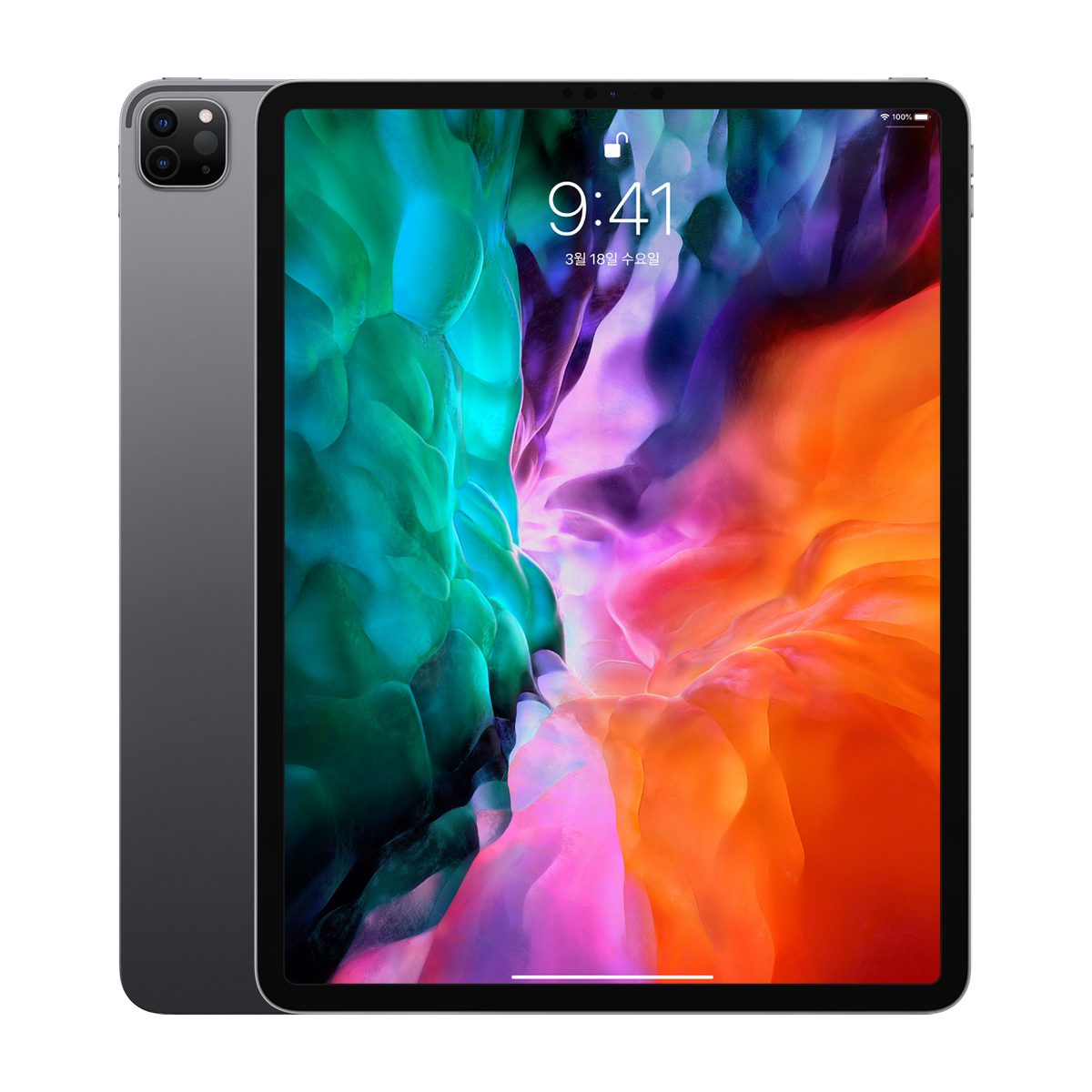  Apple 2020년 iPad Pro 12.9 4세대, Wi-Fi, 1TB, Space Gray