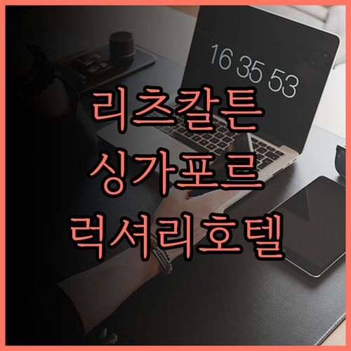 더 리츠칼튼 밀레니아 싱가포르 추천 