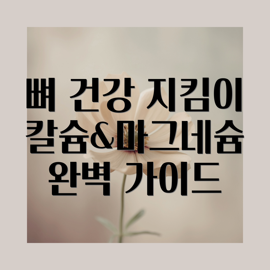 뼈 건강