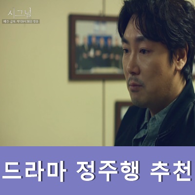  드라마 정주행 추천 tvn 금토드라마 시그널