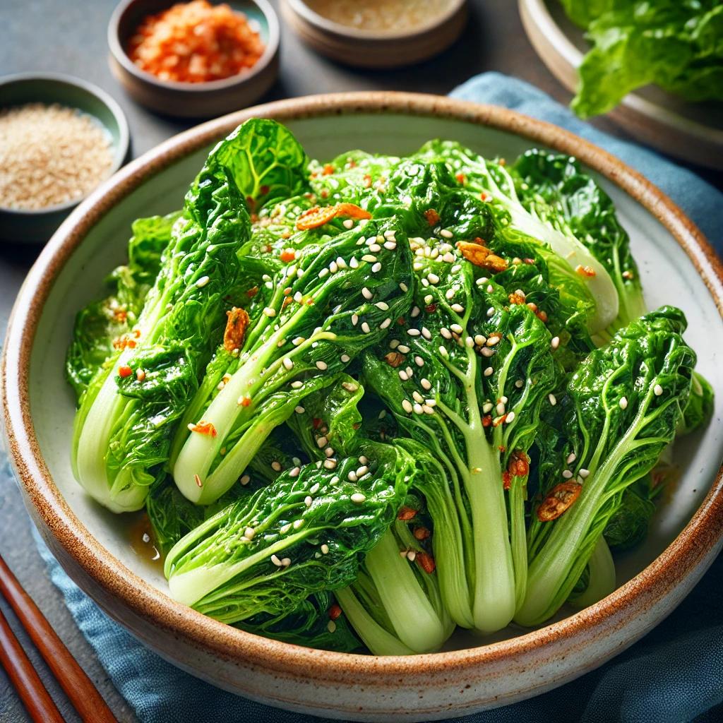 봄동 겉절이 쉽고 맛깔나게 맛은 최고!