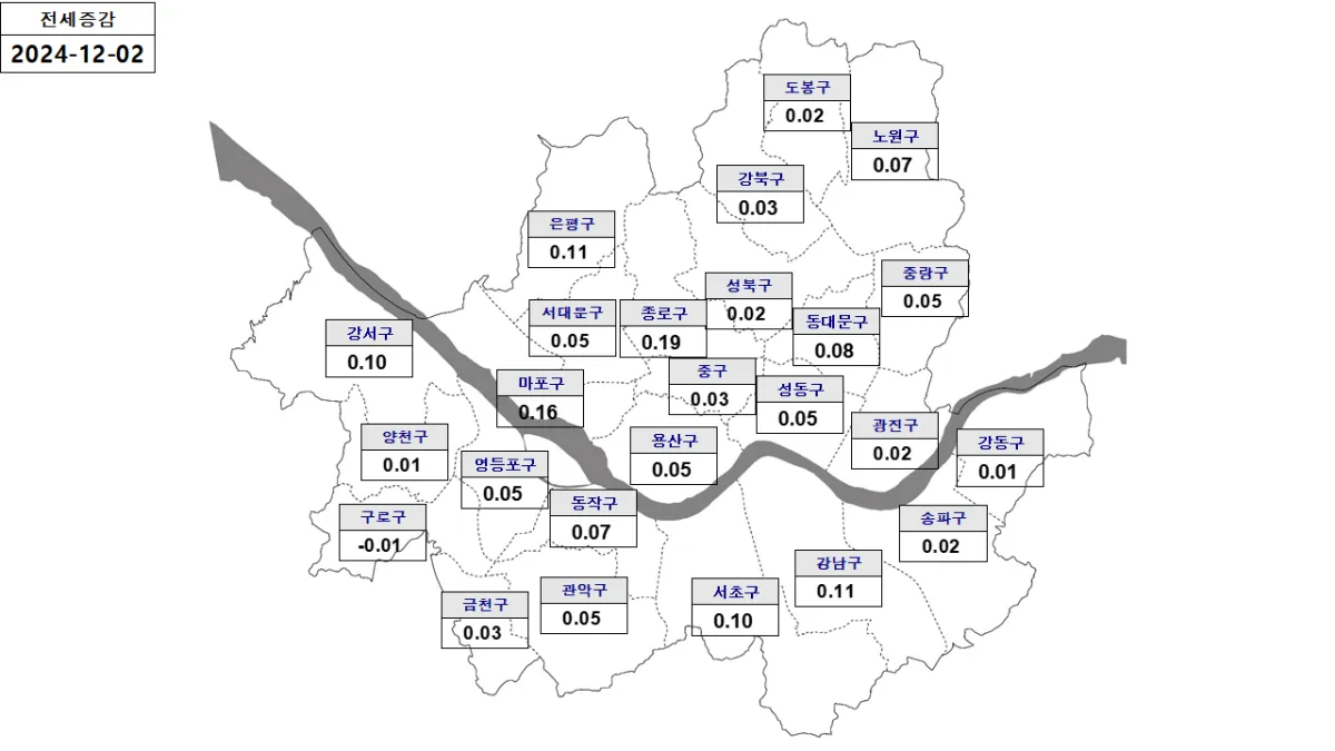 서울-전세증감율-지도